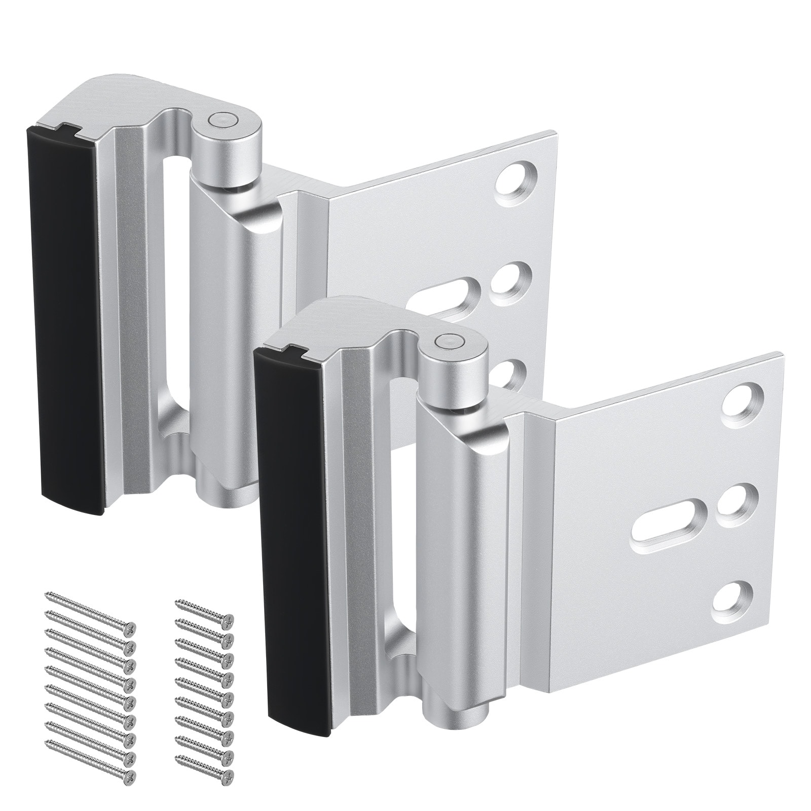 Door Reinforcement Lock Home Security Door Lock 2 Pack With 3 Inch Stop_voghion.com